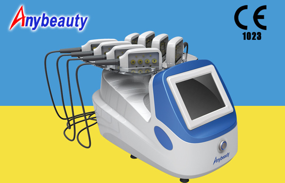 Portable Body Lipo Laser Slimming Machine With 8 Handpieces For Fat Removal
