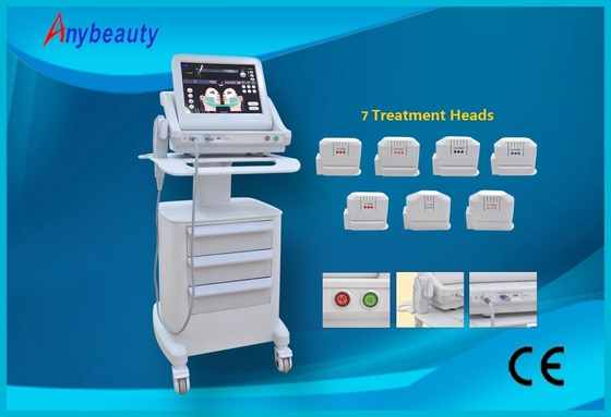 Wrinkle Removal Hifu Therapy 7 treatment heads double1.5mm, 3.0mm, 4.5mm,8mm,11mm,13mm