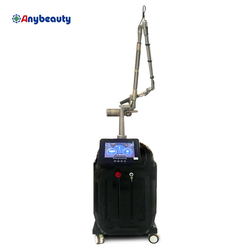 Black Color 755nm Picosecond Laser Beauty Machine With Medical Certificate