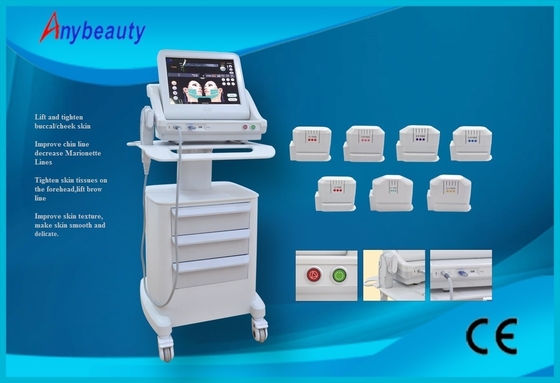2016 hifu with 7 cartridges more than 20000 shots hifu machine for wrinkle removal