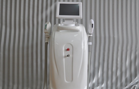 Home SHR IPL two handles Painless Laser Hair Removal Machine Water Cooling
