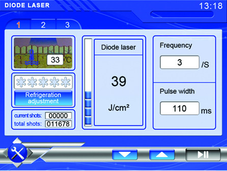 Sapphire laser hair removal , Gemany laser bar array 808 nm diode laser machine