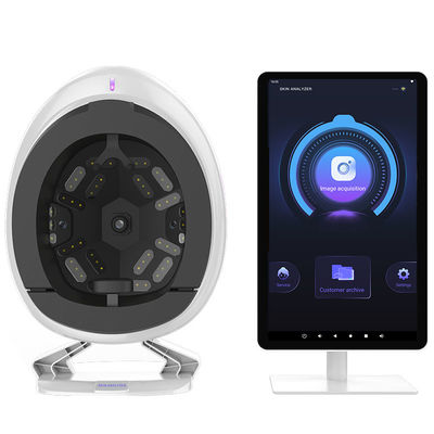 Qualität  Full Face Skin Analyzer Machine / Facial Scanner Skin Analyzer Device Fabrik
