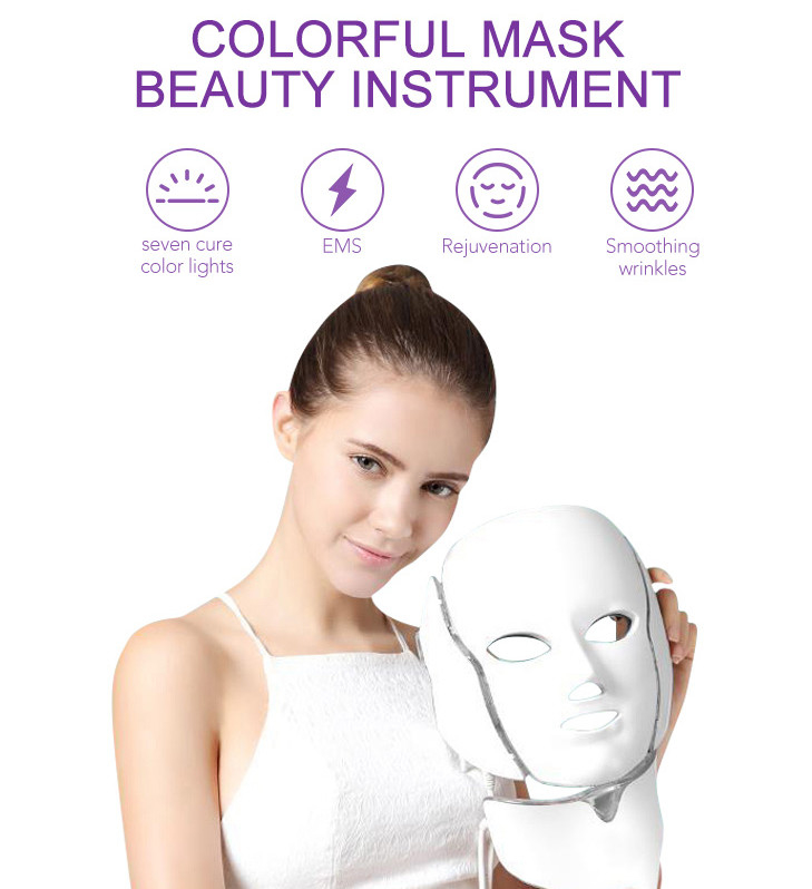 Facial Neck Led Protect Mask FCC Laser Beauty Machine