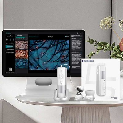 Hair And Scalp Analysis Machine , Skin Diagnosis Hair Analyzer Machine