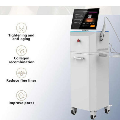 Medical Grade Skin Remodeling System White RF Microneedling Machine For Collagen Induction