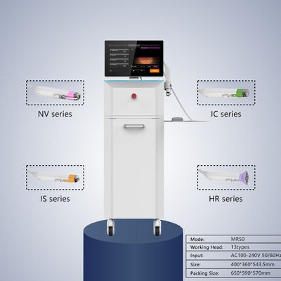 Medical Grade Skin Remodeling System White RF Microneedling Machine For Collagen Induction
