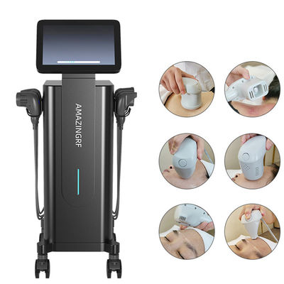 Commercial All In One Facial Machine , RF / EMS Body Slimming Machine