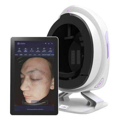 100V-240V Facial Skin Analyzer Machine Comprehensive Skin Evaluation AI Powered Diagnosis