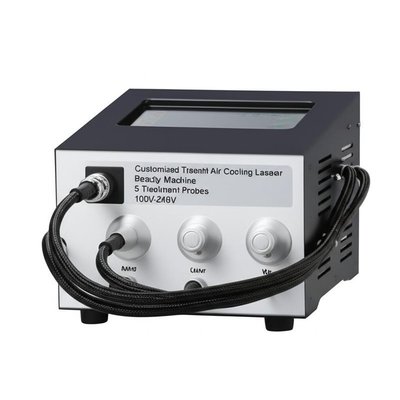 Portable Air Cooling Laser Beauty Machine with 100V-240V Voltage and 10*25mm Spot Size for Precision Treatments