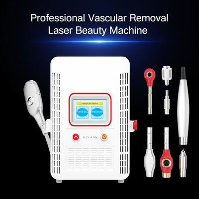 Professional Vascular Removal Laser Beauty Machine with 1-10HZ Adjustable Frequency 10*25mm Spot Size and Portable Smart Design